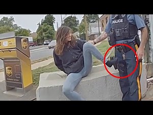 Arrest Goes Wrong When Woman Fights Back! #bodycamera