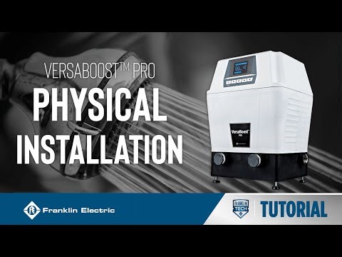 How to Install the Franklin Electric VersaBoost Pro