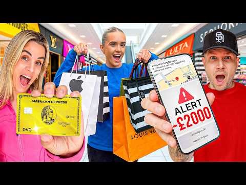 Buying ANYTHING On Dad's Credit Card *UNTIL WE GET CAUGHT*