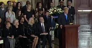 Trump memorializes Billy Graham