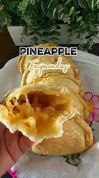 Easy Pineapple Empanadas #baking #recipe #shortsfeed