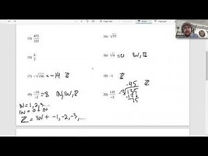 Sets of Real Numbers; Algebra 1 Kuta Worksheet Series