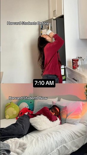 Harvard Students BEFORE vs. NOW