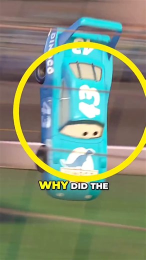 Diecast by Dollar on Instagram: "Why did the King Crashed so badly in Disney Pixar Cars Movie"