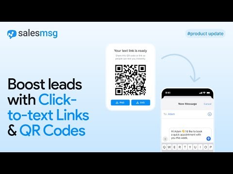 NEW! Click to Text Links