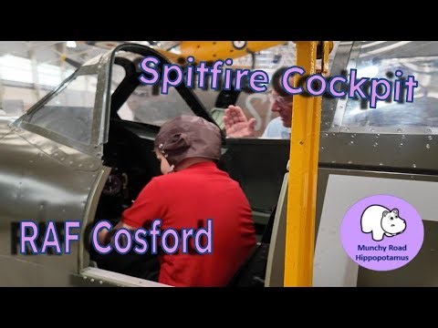 Inside the Spitfire: Sitting in the Cockpit at RAF Cosford