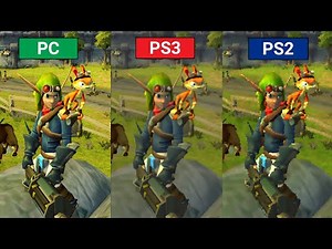 Jak II - PS2 vs PS3 vs PC Graphics Comparison