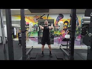 Clean Pull + Hang Clean + Front Squat + Jerk Complex JAF