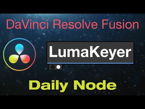 DaVinci Resolve Fusion Luma Keyer Node