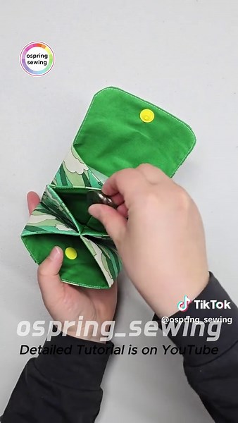 So Easy! DIY Coin Purse | Card Wallet Hi everyone! 👋 A new video is up on my YouTube channel! (ospring_sewing) This is a super easy tutorial, perfect for beginners. I’m so grateful for all your support and comments – I truly hope you enjoy watching it. Please consider subscribing and giving it a thumbs up if you like it! Your support means the world to me! 🌟 YouTube 📽 https://youtu.be/5YekABcLyOs #sewing #sewingproject #tutorial #diy #sewingtiktok