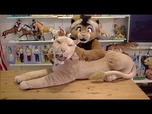 Kitwana's Toys #79: 47" / 120 cm Lifelike Plush Lion / Lioness by Weihai New Tiger Toys Co. Ltd.