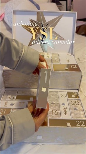 Unboxing YSL Beauty’s 2025 Advent Calendar 😍