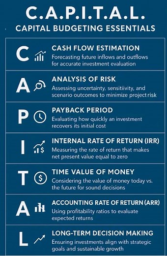 18K views · 251 reactions | Capital Budgeting Essential @financialaccounting | Financial Accounting | Facebook