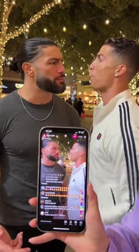 Cristiano Ronaldo or Roman Reigns ?! Who’s Most Famous ? 🤔 #CristianoRonaldo #CR7 #romanreigns #Viral