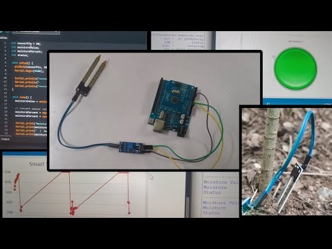 Smart Soil Moisture Monitoring System Using Arduino UNO | Python + ThingSpeak IoT Project 🌱