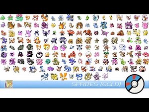 Sprites Pokemon Gold (1st Gen)