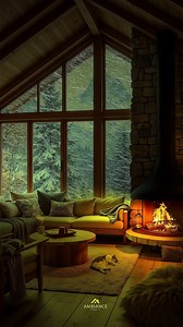 129K views · 38K reactions | Winter Serenity in a Swedish Cottage ❄️...