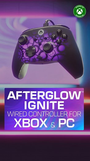 Turtle Beach | The Afterglow Ignite Wired RGB Controller for Xbox/PC features pro-level controls and advanced RGB lighting customizations that ignites a... | Instagram