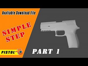 (Part 1) 3D Gun Tutorial | Blender 2.9