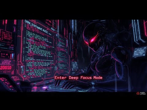 Cyberpunk Soundtrack Dark Synthwave | The Ultimate Cyberpunk Coding Music Experience ⚡