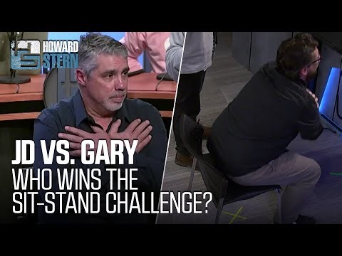 JD & Gary Compete in a Sit-Stand Challenge