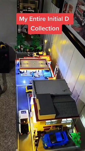 Custom LEGO AE86 Initial D Car Build | LEGO MOC Showcase