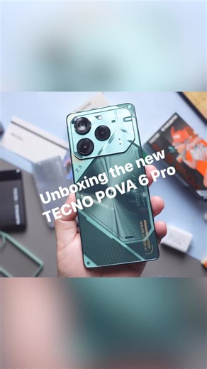 5.9K views · 198 reactions | Grabe yung 6000mAh Battery! TECNO POVA 6 Pro Unboxing! Dito mabibili: https://invol.co/clkub0g #TECNOPOVA6Pro5G #Tecno | Hardware Voyage | Facebook