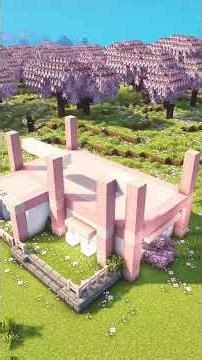 Minecraft Cherry Blossom House Tutorial 🌸 Easy Survival Build (Step-by-Step)