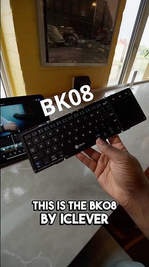 This Foldable Keyboard boosts your productivity Anywhere -iClever BK08