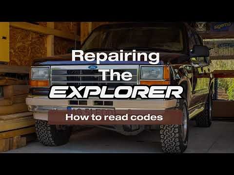 1993 Ford Explorer - How to read CEL codes