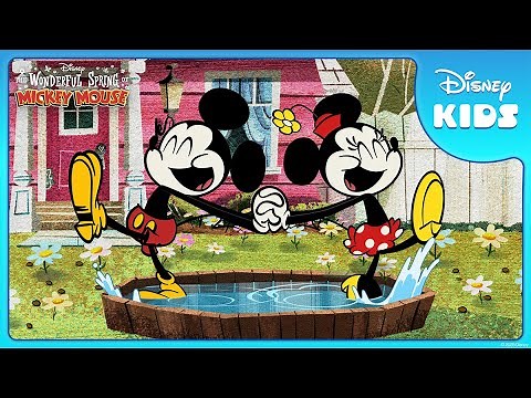 Minnie and Mickey 💘 Spring Flowers 🌸🌿🌺 | The Wonderful Spring of Mickey Mouse | ‪@disneykids‬