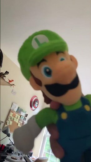Super angry Luigi .