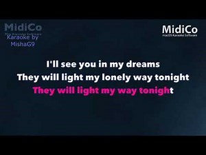 I'll see you in my dreams - Joe Brown - KARAOKE