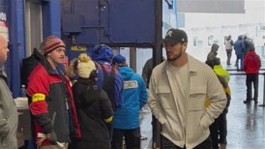 Bills pregame: Mitchell Trubisky arrives at Highmark Stadium