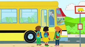 Caillou rides the school bus! 🚌 📺 To continue watching this episode, click here 👇 https://www.youtube.com/watch?v=YCbz6_9hWFY | Caillou