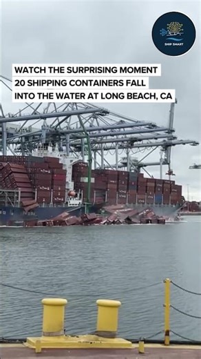20 Containers Fell in Seconds… Here’s Why 😳