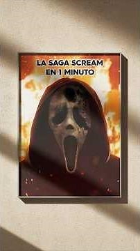 The Scream saga summarized in 1 minute #scream #scream7 #movies #films