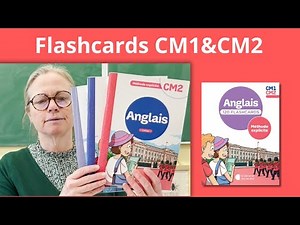 Présentation du cahier sur la méthode explicite anglais CE2 et les flashcards !