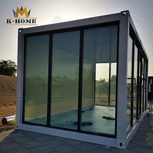 [Hot Item] Portable Container Glass Curtain Wall Display Shop