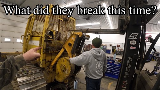 Local loggers did it again. What did they break this time on their John Deere dozer?