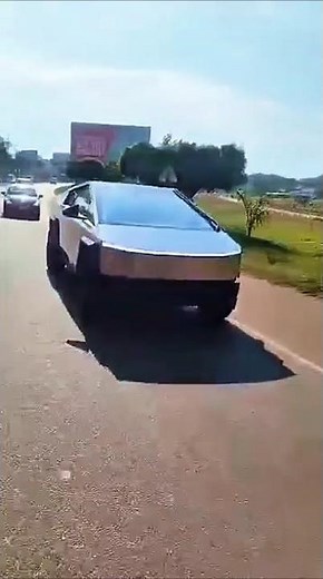 The First Tesla Cyber Truck In Uganda / Africa