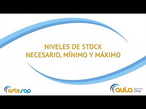 Cómo gestionar los niveles de stock en SAP Business One