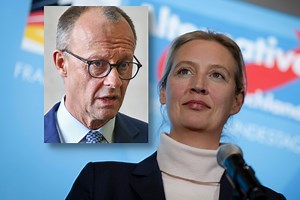 Umfrage-Schreck für Merz: AfD auf Augenhöhe mit Union