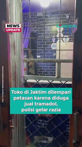 Penggerebekan Obat Keras Ilegal di Jakarta Timur