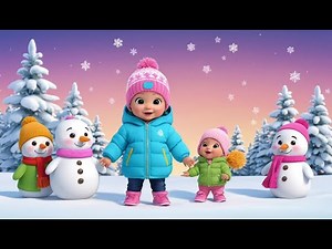Winter Wonder Counting Song ❄️🔢 | Fun Counting & Learning Song for Toddlers & Preschoolers