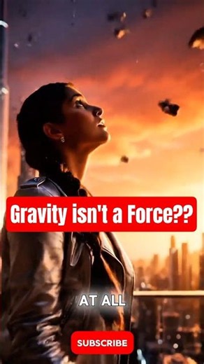 Gravity Is NOT a Force? Einstein's Mind-Blowing Discovery 🤯 #Gravity #Einstein #Physics #Space