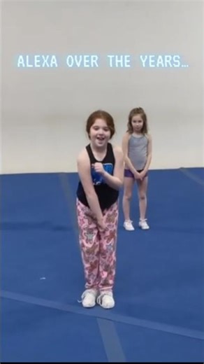 ALEXA HAS COME A LONG WAY… #tumblechef #cheer #tumbling Shorts