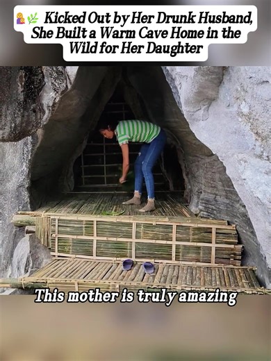 #SingleMom #Bushcraft #ShelterBuilding #MotherLove #foryoupage | bushcraft