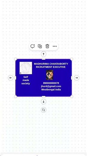 /visiting card/Canva design/Radha Krishna design hub