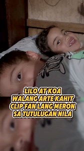 Walang arte kahit clip fan lang meron sa tulugan nila Lilo at Koa #AndiEigenmann #fblifestyle #lilo | It’s Lilo